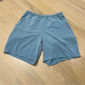 Lululemon Pace Breaker Linerless Shorts 7” Light Blue
